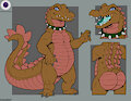 Brown Gator Adopt-OPEN by ChaosEye