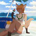 At the Beach(Yazz) by FlyingTrace