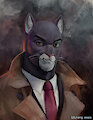 Blacksad Portrait by bitfang