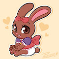 Little Amy Sitting -By Pukopop-