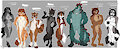 *ADOPTABLES*__Many manly men