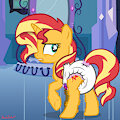 Sunset Shimmer at 10