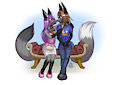 Commission: B-day Lovebirds