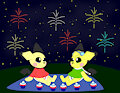 Cupcakes N Fireworks -By Agumonofalchemy-