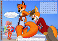 Fox Calendar 2023 - August