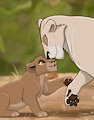 Zira & Momma Zuwema <3 by AlcosaurusRex