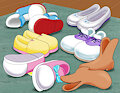 Mane Six Shoes by Strangefacts101