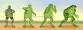 Human into Werefrog stage 5 - 8 End