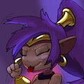 Shantae at the Rave by Billblok