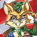 Happy 4th From Lt. Vixen by KillB00