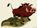 Pumbaa and Pumbaa Jr.