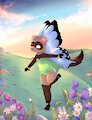 Prancing along the plains by Sparkledooks