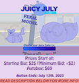 Tails230's Juicy July YCH Aucton - Feral - CLOSED