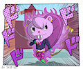 HTF-JJBA Toothy and I ran (so far away) by SkullKingFox