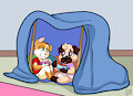 Pillow Fort Pups -By NazzNikoNanuke-