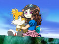 Sonic X AU Redraw - Love moon by Biancatronic