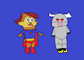 Super Squirrel And Super Fox: The Hamburger Theft