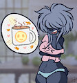 Hardly a Morning Person (art by KiyaKittenSaito)