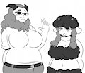 Fleece & Blacksteel (art by Hyoumaru)