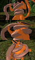 Kurama vs wood style / tentacles