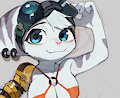 Rivet in a swimsuit