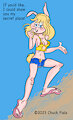 Bonnie Bunny's sexy costume for 2023 variant by bulletcrow