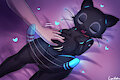 [SGDQ] Pet the Kitty (art by lumineko)