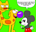 mickey mouse meets catdog