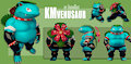 [Model Release] KM Venusaur  [Blender/SFM/VRC] by irongut
