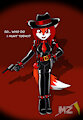 Roxanne Outfit 15: Western Latex Bountyhunter. by metalzaki