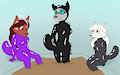 The Rubber Trio's mudbath