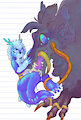 Big monster comm by CactusMouse