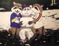 Street Snowman