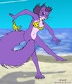 Amethyst's Bikini Blunder by CyberCornEntropic