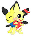 Hugging Chus -By Agumonofalchemy-
