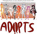 *ADOPTABLES*_Unique ungulates by Fuf