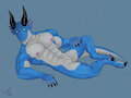 Frost Dragon, Colored, Shaded