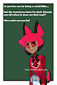 Alastor says no to racism by Faennec
