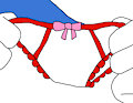 Splinter Woodpecker's Underwear Closeup