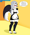 Maid Loona (art-trade)