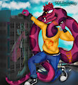 comissioner zakuratech / mirtyl the snake by sblossom19