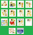 Rajak stickers, draw by skullying by rajak