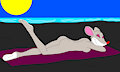 Thea stilton she in the Hawaii black San Beach she is naked good time! by serram04
