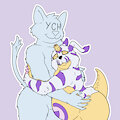Sticker from my BD sticker pack -&nbsp;Hug