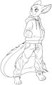 Yuki Sketch from RUdragon by Rennearc