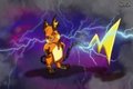 Rogue Raichu by ShadowWulf
