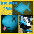 Giant DEAD FEEESSH Plush by Conejo