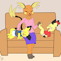 Ticklish Chus -By NazzNikoNanuke-
