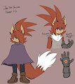 Sonic OC: Jax by tarusu