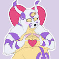 BackdoorGabumon stickers - Love